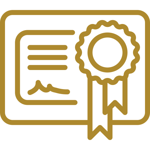 ikona certifikát